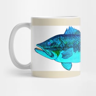 Largemouth Bass Fighting Fish Mug